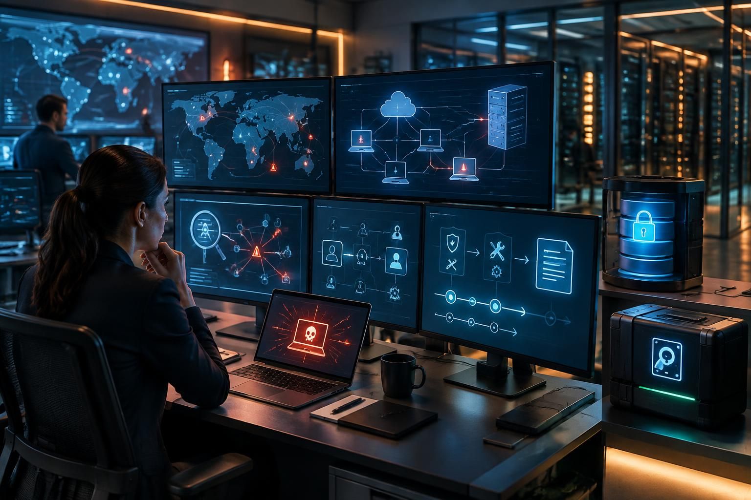 découvrez les étapes d’un audit de cybersécurité, les méthodes pour évaluer vos risques et des exemples concrets pour renforcer la protection de votre entreprise.
